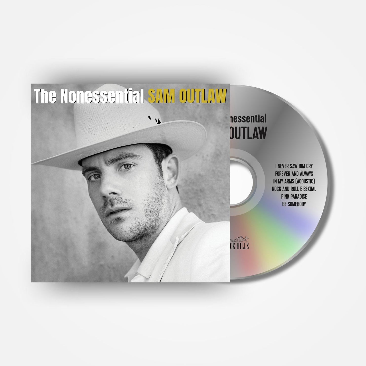 2025 "The Nonessential" LP by Sam Outlaw, Compact Disc