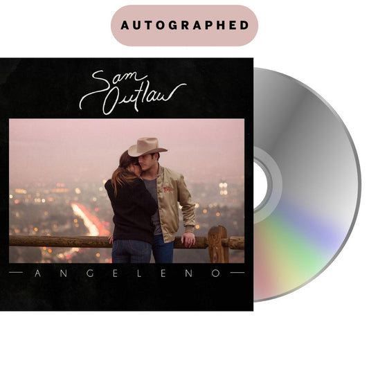 AUTOGRAPHED Angeleno by Sam Outlaw, Compact Disc