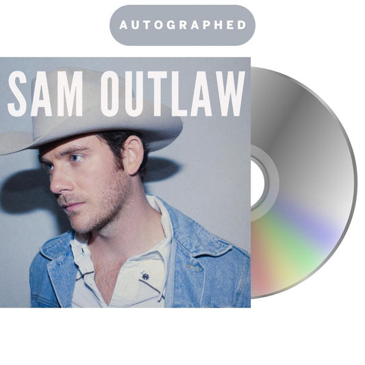 AUTOGRAPHED 2014 Self-Titled EP by Sam Outlaw, Compact Disc