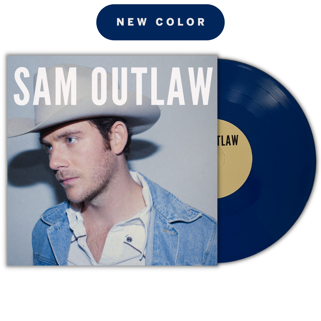 NEW COLOR: 2014 Self-Titled EP by Sam Outlaw, on Blue Jay 10" Vinyl Record